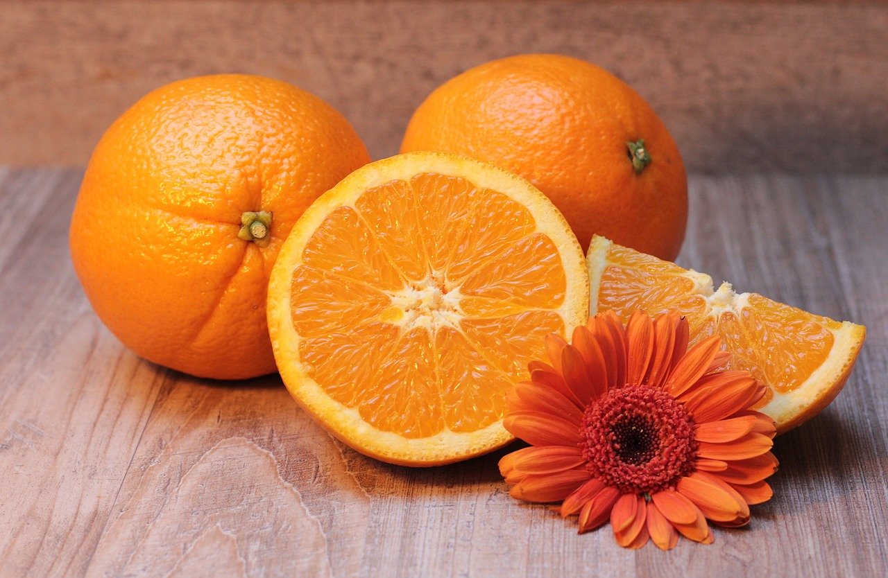 Pomarańcze jako owoc na raka